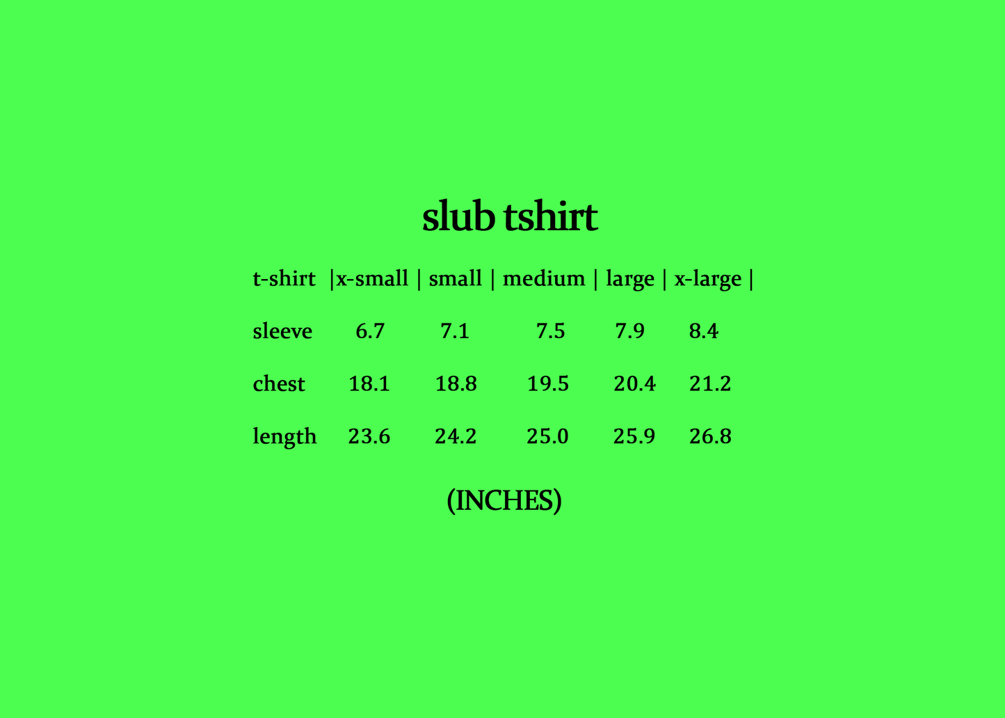 "liberty" slub tshirt